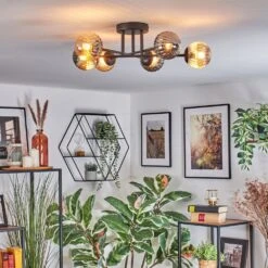 Chehalis Deckenleuchte Glas 10 Cm Bernsteinfarben, Rauchfarben, 6-flammig -LEDVANCE Verkäufe chehalis deckenleuchte glas 10 cm h9025443 6