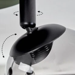 Chehalis Deckenleuchte Glas 10 Cm Klar, Rauchfarben, 3-flammig -LEDVANCE Verkäufe chehalis deckenleuchte glas 10 cm h9035589 2