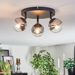 Chehalis Deckenleuchte Glas 10 Cm Klar, Rauchfarben, 3-flammig -LEDVANCE Verkäufe chehalis deckenleuchte glas 10 cm h9035589 8