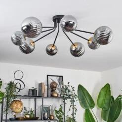 Chehalis Deckenleuchte Glas 12 Cm, 15 Cm Gold, Schwarz, 8-flammig -LEDVANCE Verkäufe chehalis deckenleuchte glas 12 cm 15 cm h3777718 9