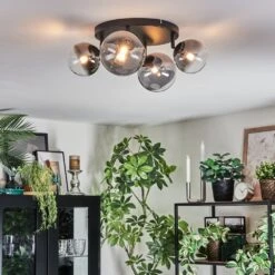 Chehalis Deckenleuchte Glas 12 Cm, 15 Cm Klar, Rauchfarben, 4-flammig -LEDVANCE Verkäufe chehalis deckenleuchte glas 12 cm 15 cm h9045137 6