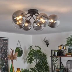 Chehalis Deckenleuchte Glas 15 Cm Klar, Rauchfarben, 6-flammig -LEDVANCE Verkäufe chehalis deckenleuchte glas 15 cm h3758175 8