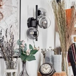 Chehalis Wandleuchte Glas 10 Cm Klar, Rauchfarben, 3-flammig -LEDVANCE Verkäufe chehalis wandleuchte glas 10 cm h3737958 13