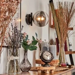 Chehalis Wandleuchte Glas 15 Cm Klar, Rauchfarben, 1-flammig -LEDVANCE Verkäufe chehalis wandleuchte glas 15 cm h3731000 8