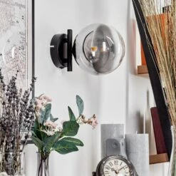 Chehalis Wandleuchte Glas 15 Cm Klar, Rauchfarben, 1-flammig -LEDVANCE Verkäufe chehalis wandleuchte glas 15 cm h3731000 9