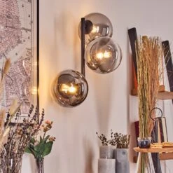 Chehalis Wandleuchte Glas 15 Cm Chrom, Klar, Rauchfarben, 3-flammig -LEDVANCE Verkäufe chehalis wandleuchte glas 15 cm h3873663 10