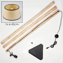 Chellas Stehleuchte 45 Cm Naturfarben, Schwarz, 1-flammig -LEDVANCE Verkäufe chellas stehleuchte 45 cm h3807644 4