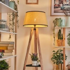 Chellas Stehleuchte 45 Cm Naturfarben, Schwarz, 1-flammig -LEDVANCE Verkäufe chellas stehleuchte 45 cm h3807644 6