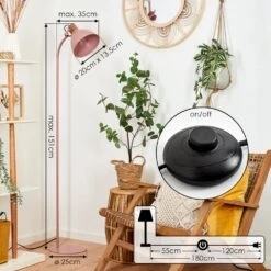 Chipou Stehleuchte Rosa, 1-flammig -LEDVANCE Verkäufe chipou stehleuchte h3646021 3