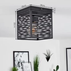 Cire Deckenleuchte Schwarz, 1-flammig -LEDVANCE Verkäufe cire deckenleuchte h3616697 3