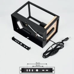 Colebrook Wandleuchte Naturfarben, Schwarz, 1-flammig -LEDVANCE Verkäufe colebrook wandleuchte h3568750 4