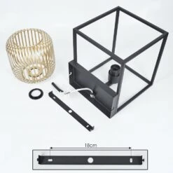 Contumil Wandleuchte Schwarz, 1-flammig 14 Contumil Wandleuchte Schwarz, 1-flammig -LEDVANCE Verkäufe contumil wandleuchte h3633465 4