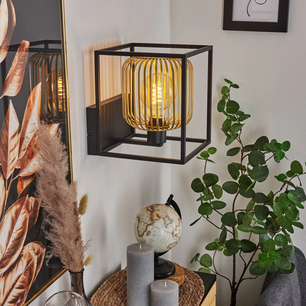 Contumil Wandleuchte Schwarz, 1-flammig 9 Contumil Wandleuchte Schwarz, 1-flammig – Bild 9