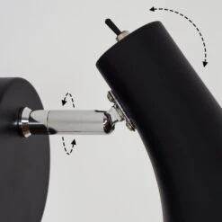 Corralcay Wandleuchte Chrom, Schwarz, 1-flammig -LEDVANCE Verkäufe corralcay wandleuchte h3414316 5