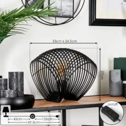 Corvallis Tischleuchte Schwarz, 1-flammig -LEDVANCE Verkäufe corvallis tischleuchte h3693230 3