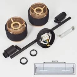 Cottard Deckenleuchte Schwarz, 2-flammig -LEDVANCE Verkäufe cottard deckenleuchte h3641866 4