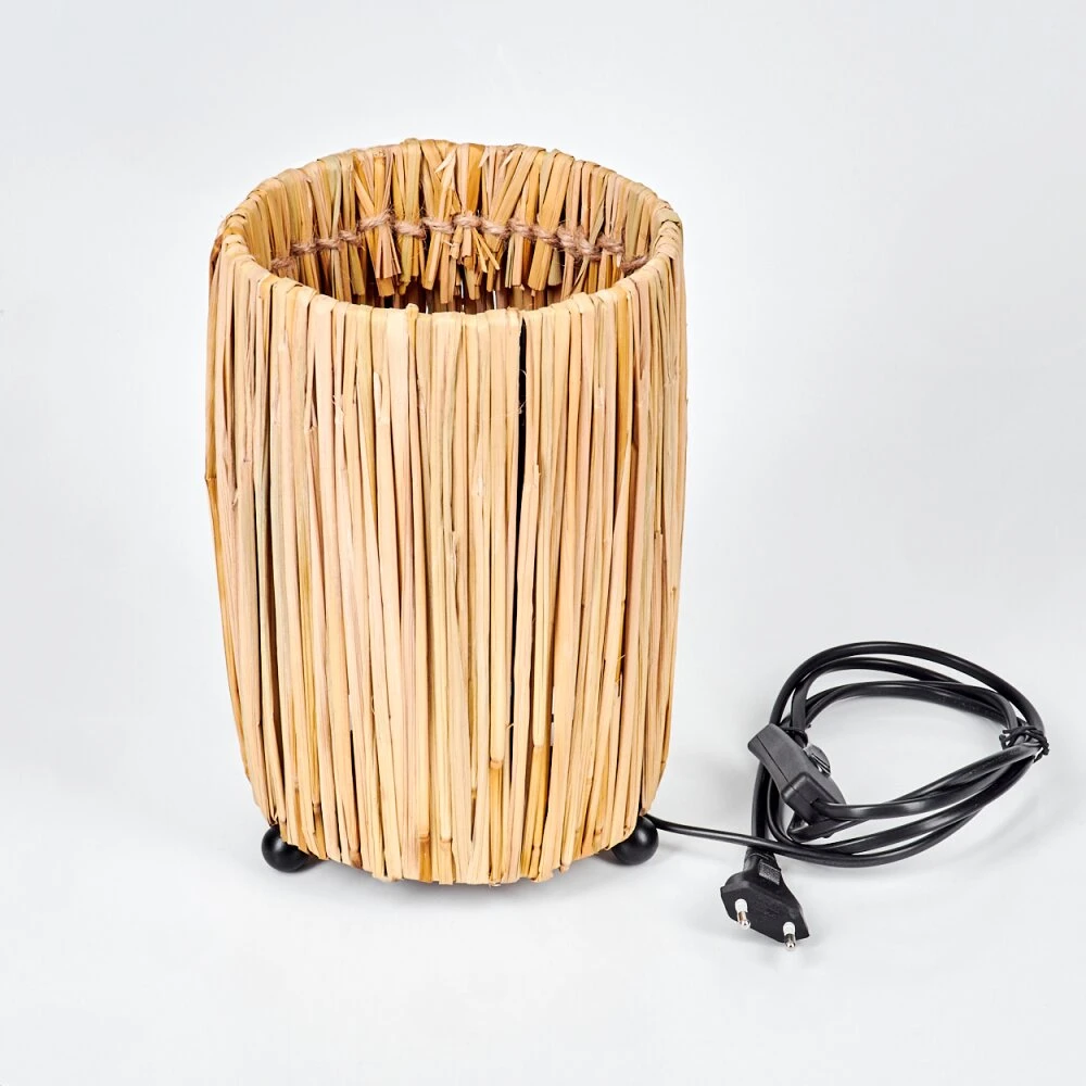 Cricket Tischleuchte Naturfarben, Schwarz, 1-flammig 5 Cricket Tischleuchte Naturfarben, Schwarz, 1-flammig – Bild 5