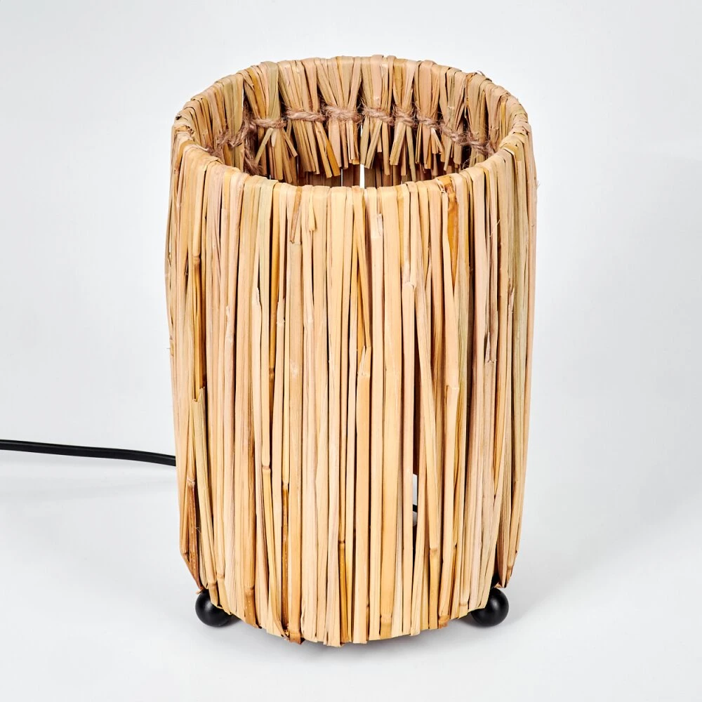 Cricket Tischleuchte Naturfarben, Schwarz, 1-flammig 8 Cricket Tischleuchte Naturfarben, Schwarz, 1-flammig – Bild 8