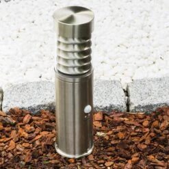 Dakar Außensockelleuchte Edelstahl, 1-flammig, Bewegungsmelder -LEDVANCE Verkäufe dakar aussensockelleuchte h365 10