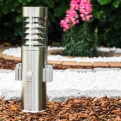 Dakar Sockelleuchte Edelstahl, 1-flammig, Bewegungsmelder -LEDVANCE Verkäufe dakar sockelleuchte h168012 8