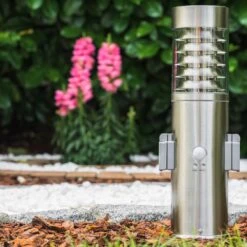 Dakar Sockelleuchte Edelstahl, 1-flammig, Bewegungsmelder -LEDVANCE Verkäufe dakar sockelleuchte h168012 9