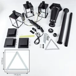 Dalasjo Kandelaber Schwarz, 3-flammig -LEDVANCE Verkäufe dalasjo kandelaber h3885055 4