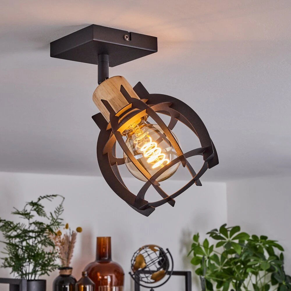 Dandin Deckenleuchte Schwarz, 1-flammig 13 Dandin Deckenleuchte Schwarz, 1-flammig – Bild 13