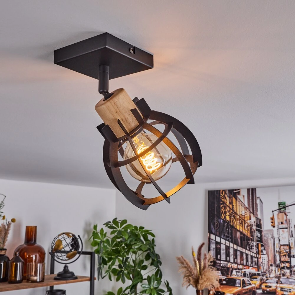 Dandin Deckenleuchte Schwarz, 1-flammig 14 Dandin Deckenleuchte Schwarz, 1-flammig – Bild 14