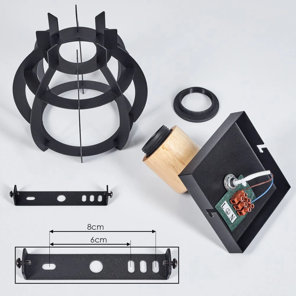 Dandin Deckenleuchte Schwarz, 1-flammig 5 Dandin Deckenleuchte Schwarz, 1-flammig – Bild 5