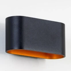 Dapp Wandleuchte Gold, Schwarz, 1-flammig -LEDVANCE Verkäufe dapp wandleuchte h3001004 4