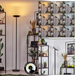 Dillingby Stehleuchte LED Schwarz, 1-flammig