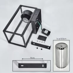 Doninhas Außenwandleuchte Schwarz, 1-flammig -LEDVANCE Verkäufe doninhas aussenwandleuchte h3825136 4