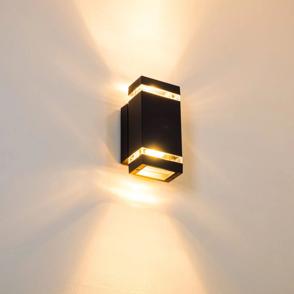 Edevik Außenwandleuchte Anthrazit, 2-flammig 16 Edevik Außenwandleuchte Anthrazit, 2-flammig – Bild 16