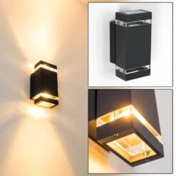 Edevik Außenwandleuchte Anthrazit, 2-flammig 37 Edevik Außenwandleuchte Anthrazit, 2-flammig -LEDVANCE Verkäufe edevik aussenwandleuchte h3020722 18