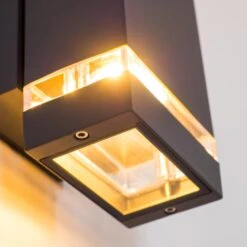 Edevik Außenwandleuchte Anthrazit, 2-flammig 23 Edevik Außenwandleuchte Anthrazit, 2-flammig -LEDVANCE Verkäufe edevik aussenwandleuchte h3020722 4