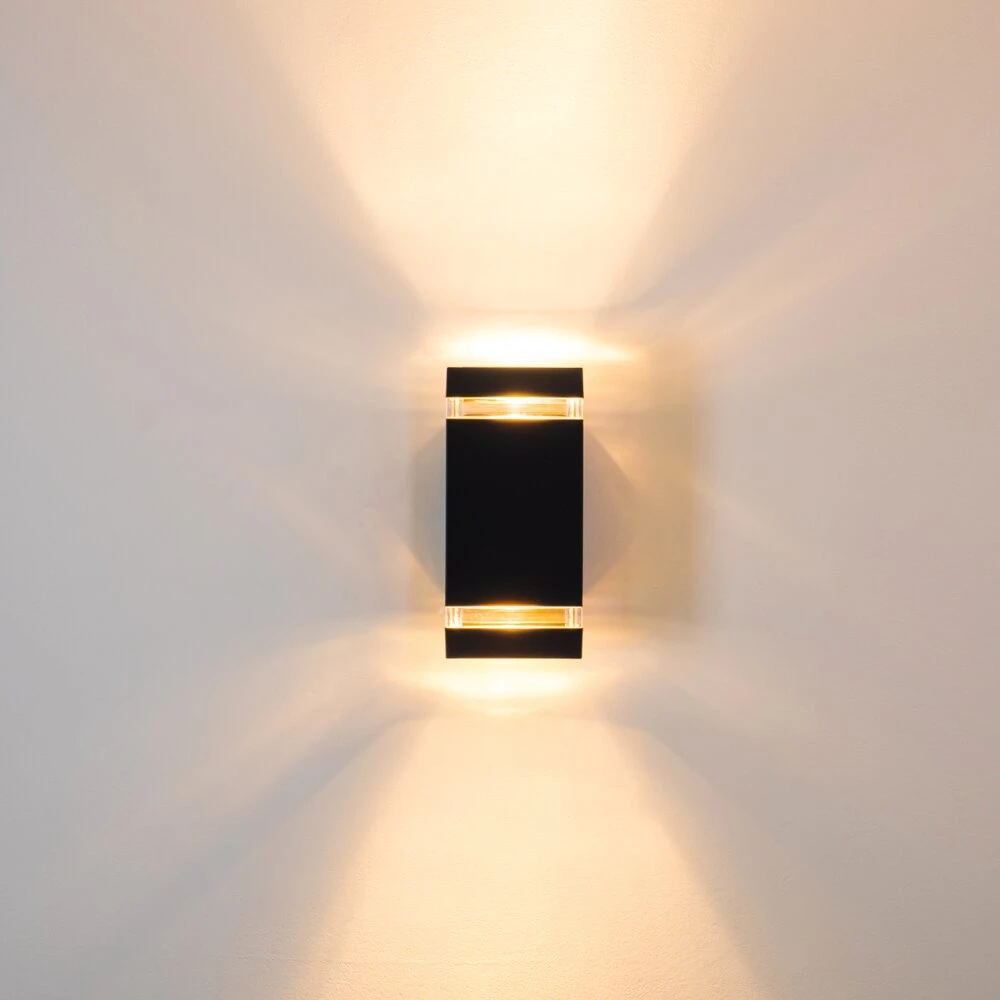 Edevik Außenwandleuchte Anthrazit, 2-flammig 9 Edevik Außenwandleuchte Anthrazit, 2-flammig – Bild 9