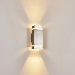 Edevik Außenwandleuchte Nickel-Matt, 2-flammig -LEDVANCE Verkäufe edevik aussenwandleuchte h3391754 8