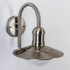 Elima Außenwandleuchte Edelstahl, 1-flammig -LEDVANCE Verkäufe elima aussenwandleuchte h104 do8 18