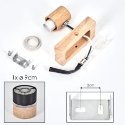 Fallhagen Deckenleuchte Chrom, Naturfarben, 1-flammig -LEDVANCE Verkäufe fallhagen deckenleuchte h3790786 4