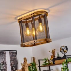 Feillens  Deckenleuchte Naturfarben, Schwarz, 3-flammig -LEDVANCE Verkäufe feillens deckenleuchte h3614549 12