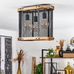 Feillens  Deckenleuchte Naturfarben, Schwarz, 3-flammig -LEDVANCE Verkäufe feillens deckenleuchte h3614549 13