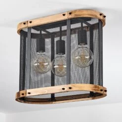 Feillens  Deckenleuchte Naturfarben, Schwarz, 3-flammig -LEDVANCE Verkäufe feillens deckenleuchte h3614549 7