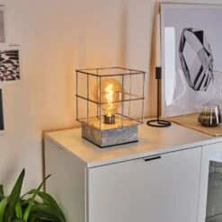 Fevaag Tischleuchte Nickel-Matt, 1-flammig