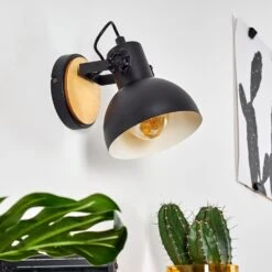 Flagstaff Wandleuchte Holz Hell, Schwarz, 1-flammig -LEDVANCE Verkäufe flagstaff wandleuchte h3375495 10