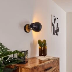 Flagstaff Wandleuchte Holz Hell, Schwarz, 1-flammig -LEDVANCE Verkäufe flagstaff wandleuchte h3375495 11