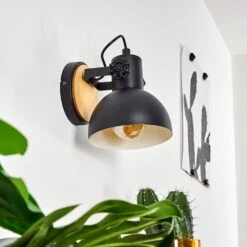 Flagstaff Wandleuchte Holz Hell, Schwarz, 1-flammig -LEDVANCE Verkäufe flagstaff wandleuchte h3375495 3