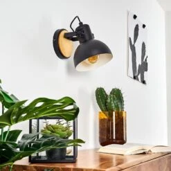 Flagstaff Wandleuchte Holz Hell, Schwarz, 1-flammig -LEDVANCE Verkäufe flagstaff wandleuchte h3375495 5