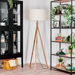 Flemming Stehleuchte 50 Cm Naturfarben, Nickel-Matt, 1-flammig -LEDVANCE Verkäufe flemming stehleuchte 50 cm h9007449 9