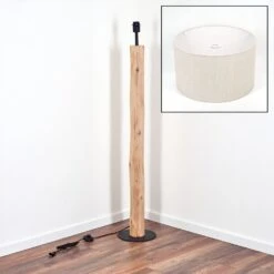 Flemming Stehleuchte Naturfarben, Schwarz, 1-flammig -LEDVANCE Verkäufe flemming stehleuchte h3822562 4