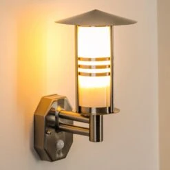 Forli Außenwandleuchte Edelstahl, 1-flammig, Bewegungsmelder -LEDVANCE Verkäufe forli aussenwandleuchte h165530 5